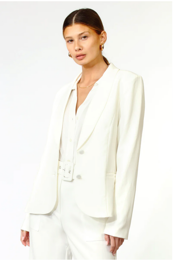 Blazer Scarlett Blanco - ICONYWEAR