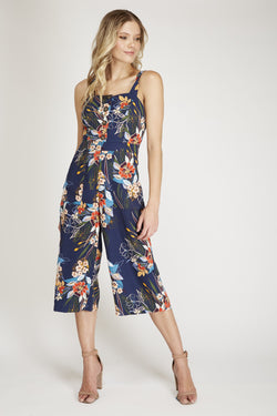 Jumpsuit con estampado floral - ICONYWEAR