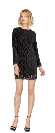 Black long sleeve dress - ICONYWEAR