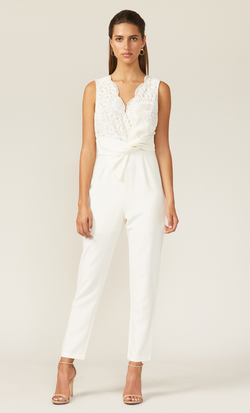 Jumpsuit blanco emery - ICONYWEAR